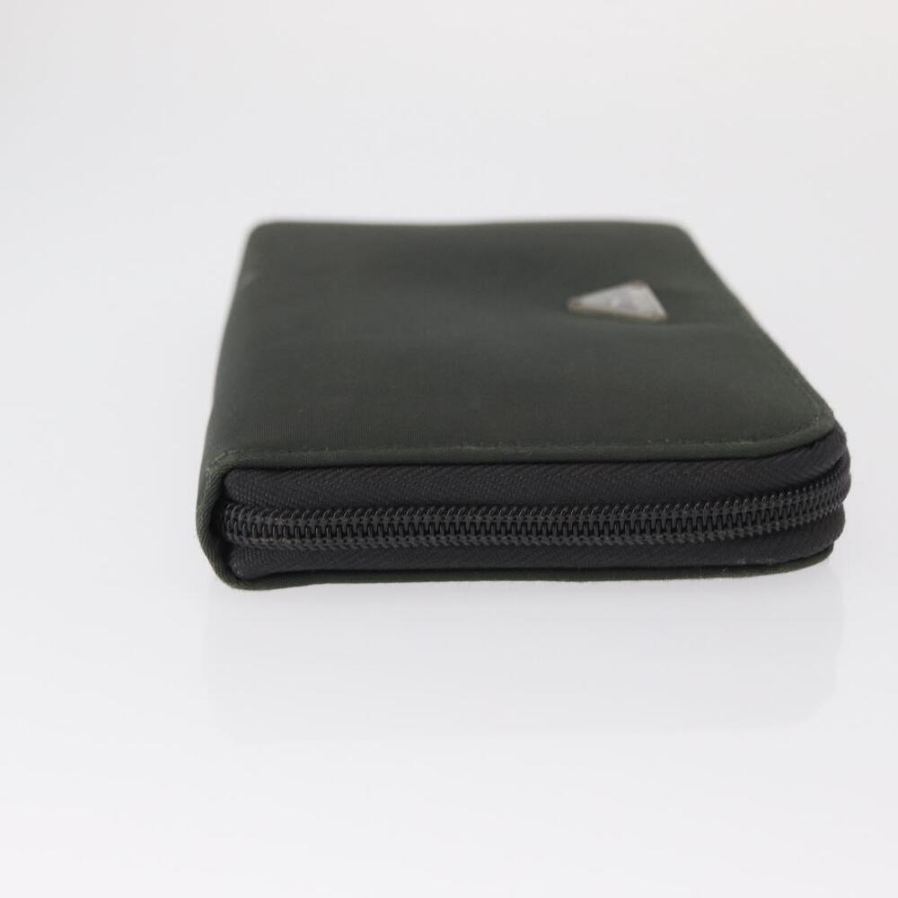 PRADA Long Wallet Nylon Khaki Auth 153670 - Picture 3 of 16